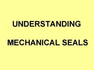 Pusher vs non pusher mechanical seal