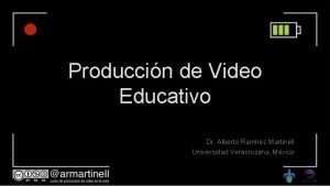 Produccin de video Produccin de video