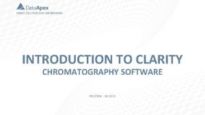 Clarity hplc software