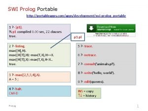 Swi prolog portable