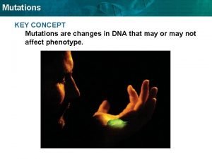 Gene mutations