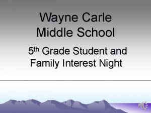 Wayne carle attendance line