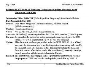 May 5 2005 doc IEEE 15 05 0243