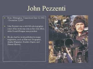 John Pezzenti Born Newington Connecticut June 12 1952