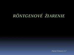 RNTGENOV IARENIE Daniel Komara 3 C Histria RTG