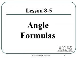 Outside angle theorem circle formula