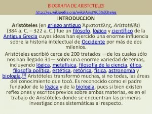 Aristoteles biografia wikipedia