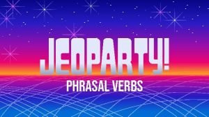 Verb to be jeopardy