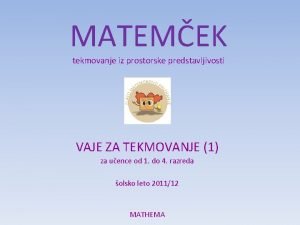 Matemček vaje