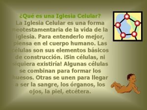 Qu es una Iglesia Celular La Iglesia Celular