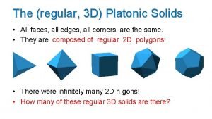 Platonic solids 4d