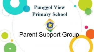 Punggol View Primary School Parent Support Group Why