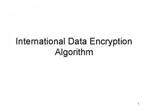 Des algorithm diagram