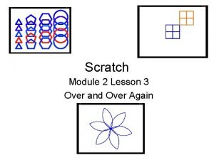 Scratch module 3