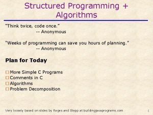 Algorithm for baking cookies