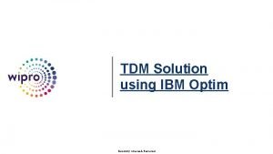 Ibm optim data masking