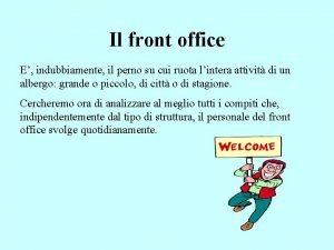 Il front office