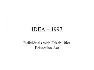 Idea 1997