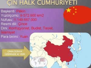 IN HALK CUMHURIYETI Bakenti Pekin Yzlm 9 572