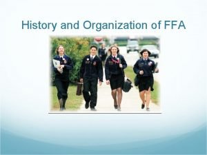 Ffa organizational structure Ffa organizational structure