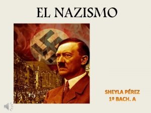 Objetivo del nazismo