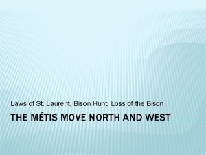 Laws of st laurent
