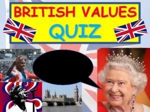 British values quiz