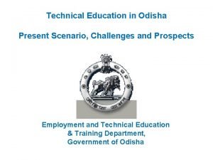 Odisha technical education