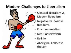 Classical liberalism vs modern liberalism