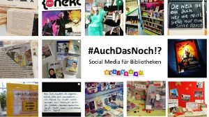 Auch Das Noch Social Media fr Bibliotheken Rechtliches