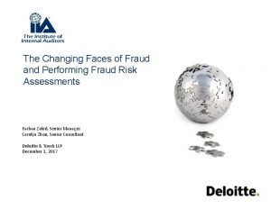 Risk assessment fraud