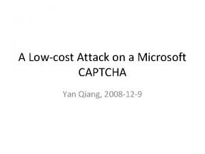 Microsoft captcha