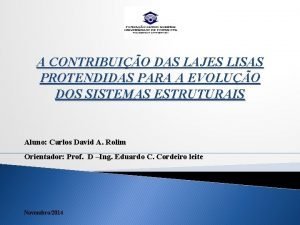 Lajes lisas protendidas