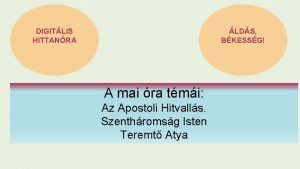 Apostoli hitvallás református