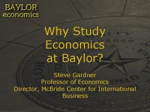 Steve gardner baylor