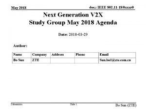 doc IEEE 802 11 180 xxxr 0 May