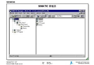 SIMATIC SIMATIC S 7 Siemens AG 2000 All