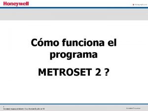 Metroset2 software