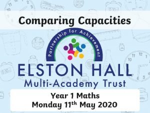 Comparing capacity year 1