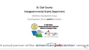 St clair county grants department