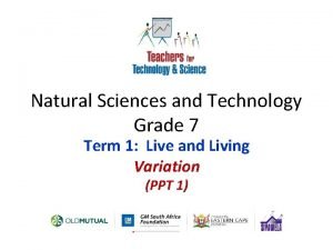 Natural Sciences and Technology Grade 7 Term 1