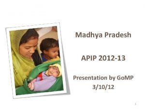 Annual Project Implementation Plan for ICDS APIP Madhya