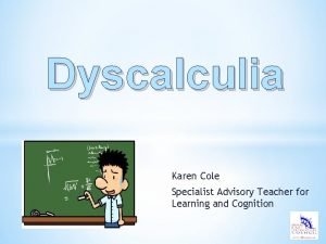Specialist advisory teacher