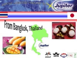 Jupiter logistics (thailand) co. ltd