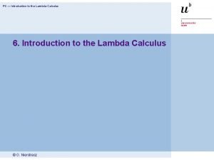 Calculus introduction