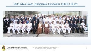 North indian ocean hydrographic commission