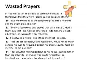 Prayer against wasted effort