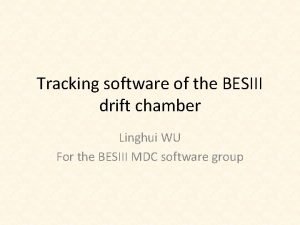 Tracking software of the BESIII drift chamber Linghui