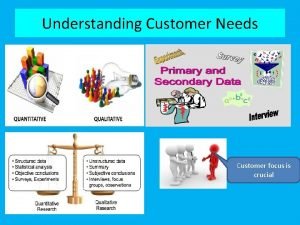 Customer focus examples