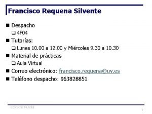 Francisco requena silvente Francisco requena silvente